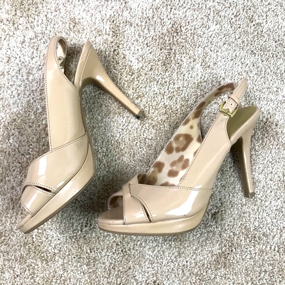 Christian Soriano Beige Platform